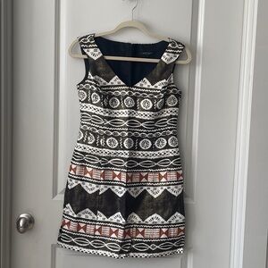 Nanette Lepore Aztec Dress Sz 2